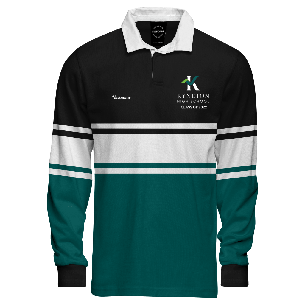 Rugby Jersey RJ1000 3I6R3hW front a - Kyneton High School - Excellence in Teaching & Learning
