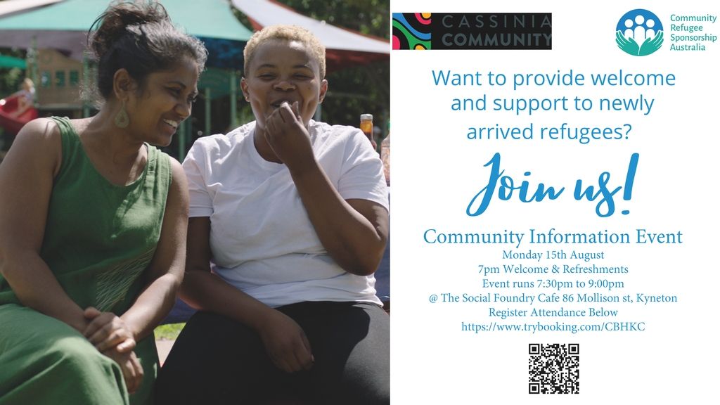 Join us Refugee Info Event flyer res - Kyneton High School - Excellence in Teaching & Learning