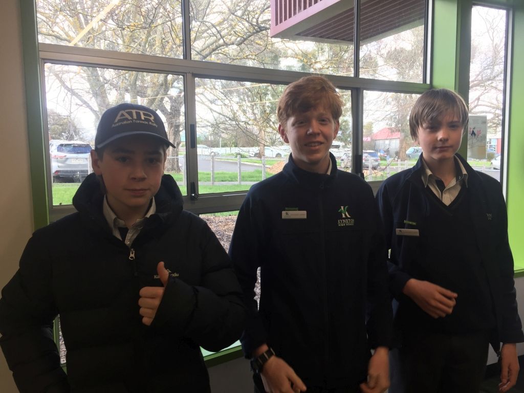 Yr 8 Recycling Team res - Kyneton High School - Excellence in Teaching & Learning
