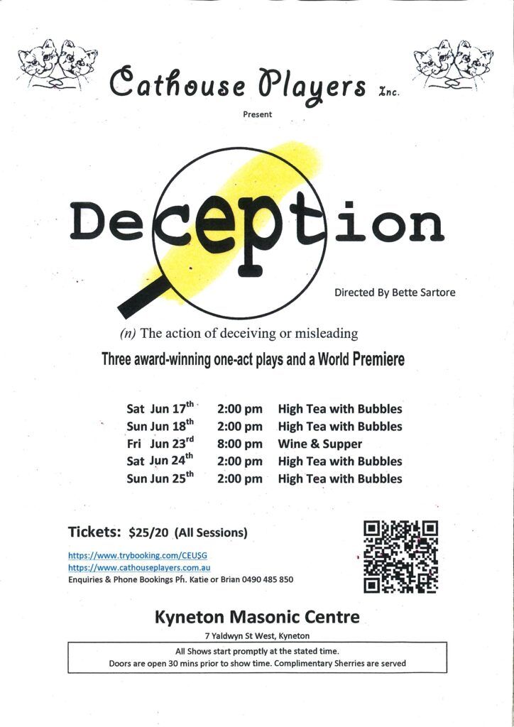 Deception - Kyneton High School - Excellence in Teaching & Learning