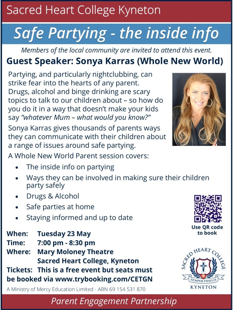 Sonia Karras Newsletter advert res - Kyneton High School - Excellence in Teaching & Learning