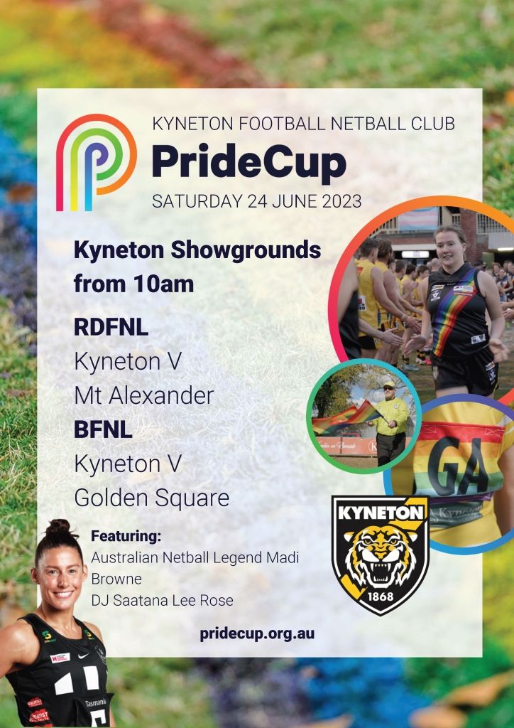 kyneton pride cup poster 2023 updated 1 - Kyneton High School - Excellence in Teaching & Learning