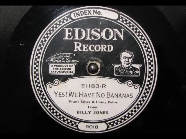 Yes We have no bananas by Billy Jones - Kyneton High School - Excellence in Teaching & Learning