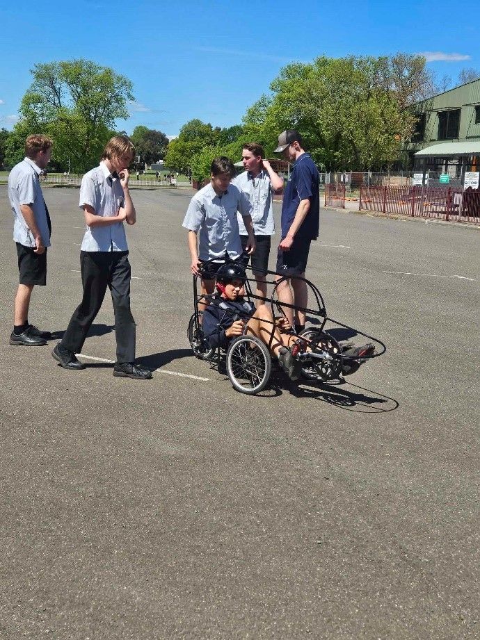 Racing team 1 - Kyneton High School - Excellence in Teaching & Learning