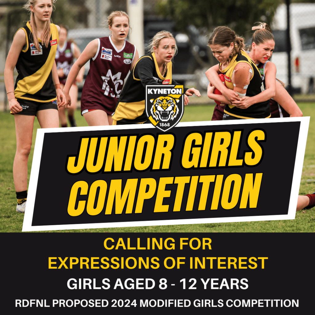 KFNC Calling for players Girls Youth - Kyneton High School - Excellence in Teaching & Learning