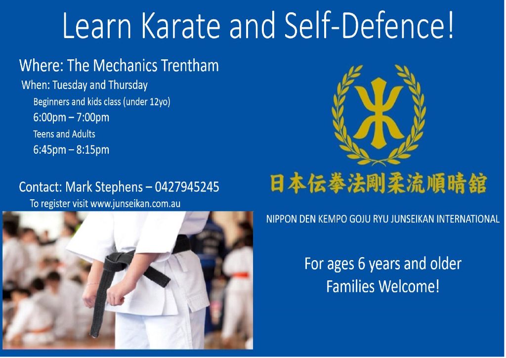 Karate promotion - Kyneton High School - Excellence in Teaching & Learning